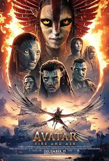Avatar: Fire and Ash 2025 Poster