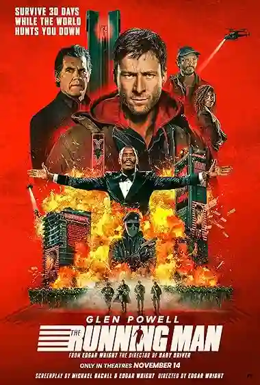 The Running Man (2025) Poster
